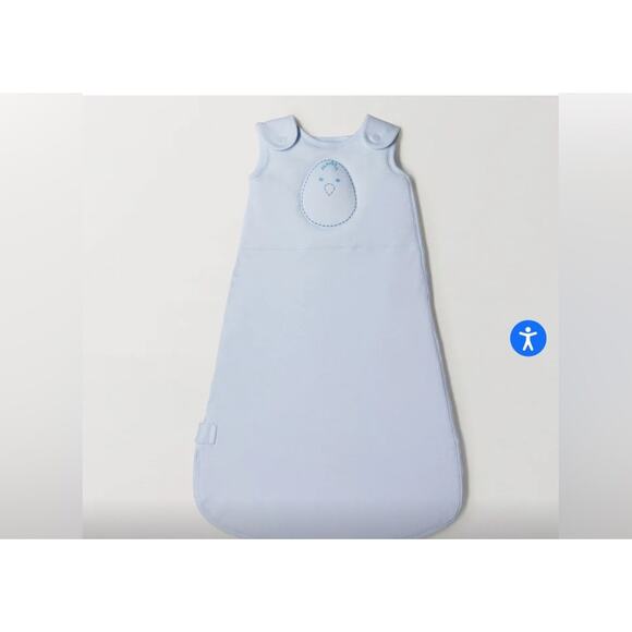 Nested Bean Other - Nested Bean- Blue Infant Weighted Sleep Sack Size Small 0-3 M